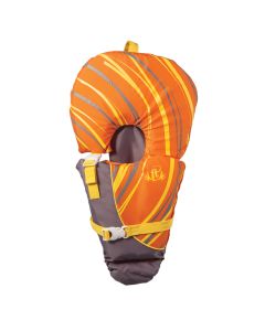 Full Throttle Baby-Safe Vest - Infant to 30lbs - Orange/Grey