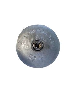 Tecnoseal R1AL Rudder Anode - Aluminum - 1-7/8" Diameter