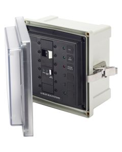 Blue Sea SMS Surface Mount System Panel Enclosure - 120/240V AC/50A ELCI Main - 1 Blank Circuit Position
