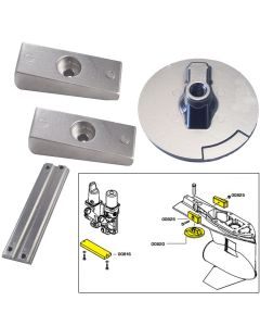 Tecnoseal Anode Kit w/Hardware - Mercury Verado 4 - Zinc