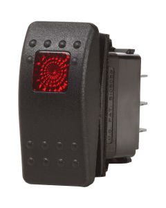 Blue Sea 7943 Contura II Switch SPDT - (ON)-OFF-ON - Black