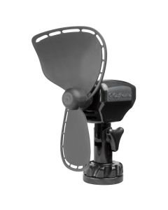 Caframo Ultimate 747 12V 2-Speed 7" Fan w/Lighter Plug - Black