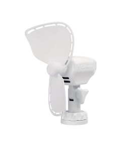 Caframo Ultimate 757 12V 2-Speed 7" Fan - Direct Wire - White