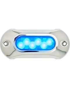Attwood Light Armor Underwater LED Light - 6 LEDs - Blue