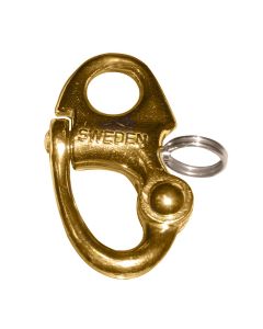 Ronstan Brass Snap Shackle - Fixed Bail - 59.3mm (2-5/16") Length