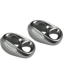 Ronstan Shock - 3/16" Line - 1/4" Webbing - Grey - Pair