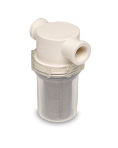 SHURFLO 3/4" Raw Water Strainer w/Bracket & Fittings - 50 Mesh Screen