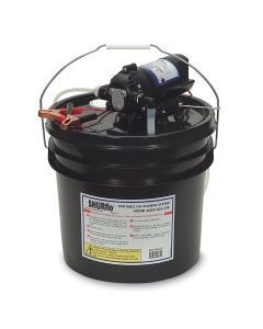 SHURFLO Oil Change Pump w/3.5 Gallon Bucket - 12 VDC, 1.5 GPM