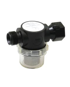 SHURFLO Swivel Nut Strainer - 1/2" Pipe Inlet - Clear Bowl
