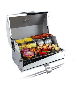 Kuuma Elite 216 Gas Grill - 216" Cooking Surface - Stainless Steel