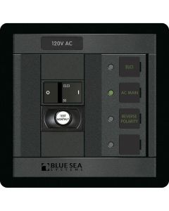 Blue Sea 1502 ELCI Main 30A Double Pole Panel