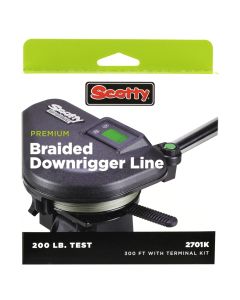 Scotty Premium Power Braid Downrigger Line - 300ft of 200lb Test