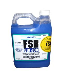 Davis FSR Big Job Fiberglass Stain Remover - 2-Liter