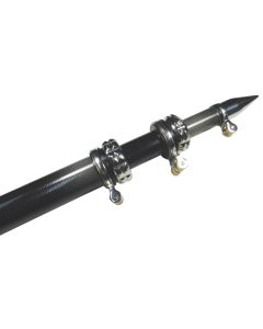 TACO 20' Carbon Fiber Outrigger Poles - Pair - Black