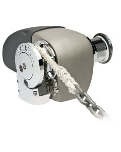 Maxwell HRC 10-8 Rope Chain Horizontal Windlass 5/16" Chain, 5/8" Rope 12V, with Capstan