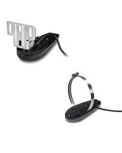 Garmin GT20-TM Transom Mount DownVu 500W (CHIRP 455/800kHz); Traditional 500W (77/200kHz) Transducer w/Temp - 8-Pin