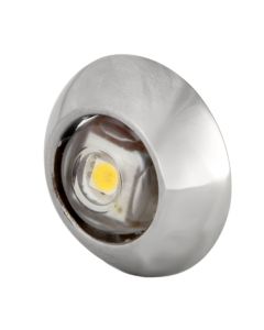 Lumitec Exuma Courtesy Light - Polished Stainless Housing - White Light