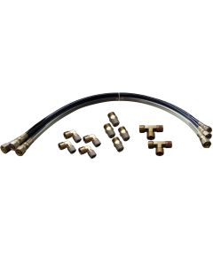 SI-TEX Autopilot Hydraulic Steering Installation Kit w/Hoses & Fittings