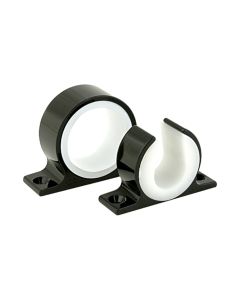 Lee's Single Rod Rack Set - Bright Black Finish