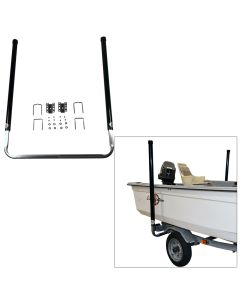 C.E. Smith 60" PVC Post Guide-On w/Unlighted Posts - Black