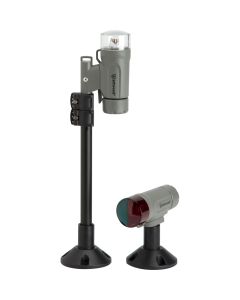 Attwood PaddleSport Portable Navigation Light Kit - Screw Down or Adhesive Pad - Gray