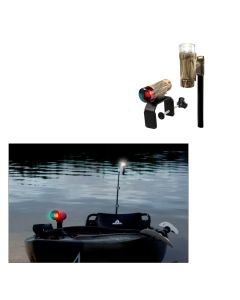 Attwood PaddleSport Portable Navigation Light Kit - C-Clamp, Screw Down or Adhesive Pad - RealTree Max-4 Camo