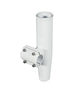 Lee's Clamp-On Rod Holder - White Aluminum - Horizontal Mount - Fits 1.315" O.D. Pipe