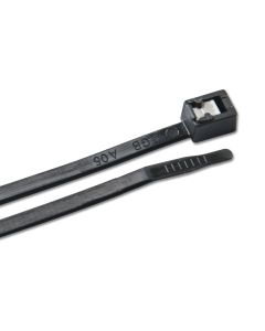 Ancor 11" UV Black Self Cutting Cable Zip Ties - 500-Pack