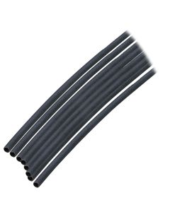 Ancor Adhesive Lined Heat Shrink Tubing (ALT) - 1/8" x 12" - 10-Pack - Black