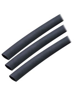 Ancor Adhesive Lined Heat Shrink Tubing (ALT) - 3/8" x 3" - 3-Pack - Black