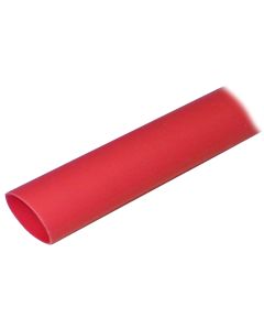 Ancor Adhesive Lined Heat Shrink Tubing (ALT) - 1" x 48" - 1-Pack - Red