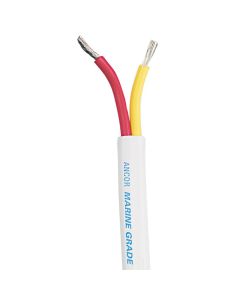 AncorSafety Duplex Cable - 8/2 AWG - Red/Yellow - Flat - 100'