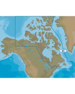 C-MAP 4D NA-D021 - Canada North & East