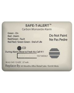 Safe-T-Alert 62 Series Carbon Monoxide Alarm w/Relay - 12V - 62-541-Marine-RLY-NC - Surface Mount - White