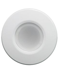 Lumitec Orbit Flush Mount Down Light - Blue Non-Dimming, Red Non-Dimming & White Dimming w/White Housing