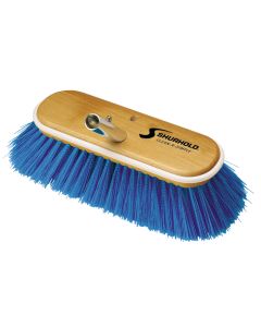 Shurhold 10" Extra-Soft Deck Brush - Blue Nylon Bristles