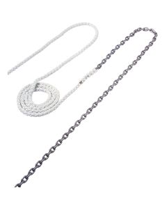 Maxwell Anchor Rode - 15'-1/4" Chain to 150'-1/2" Nylon Brait