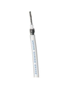 Ancor White RG 213 Tinned Coaxial Cable - 250'