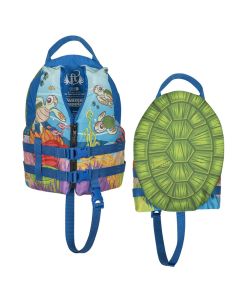 Full Throttle Water Buddies Vest - Child 30-50lbs - Turtle