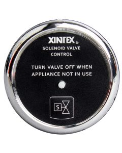 Xintex Propane Control & Solenoid Valve w/Chrome Bezel Display
