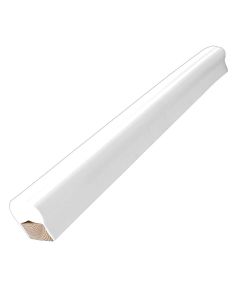 Dock Edge Piling Post Bumper - One End Capped - 6' - White