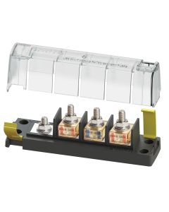 Blue Sea 5196 MRBF Surface Mount 3 Circuit Fuse Block - Common Source