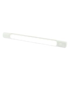 Hella Marine Surface Strip Light w/Switch - White LED - 12V