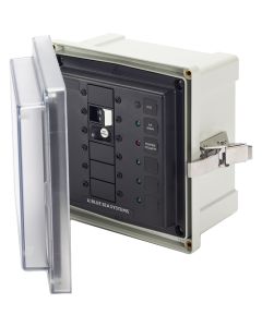 Blue Sea 3116 SMS Surface Mount System Panel Enclosure - 120V AC / 30A ELCI Main - 3 Blank Circuit Positions