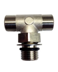 Uflex Boss Style T-Fitting - Nickel