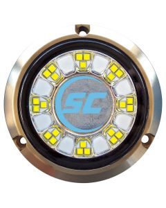 Shadow-Caster SCR-24 Bronze Underwater Light - 24 LEDs - Bimini Blue