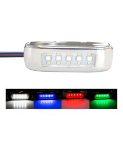 Innovative Lighting RGBW Tri-Lite w/Stainless Steel Bezel