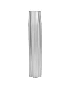 TACO Aluminum Ribbed Table Pedestal - 2-3/8" O.D. - 30-3/4" Length