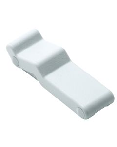 Southco Concealed Soft Draw Latch w/Keeper - White Rubber