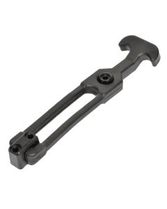 Southco T-Handle Latch w/Keeper - Pull Draw Front Mount Black Flexible Rubber